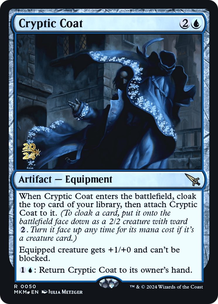 Cryptic Coat [Murders at Karlov Manor Prerelease Promos] - Destination Retro