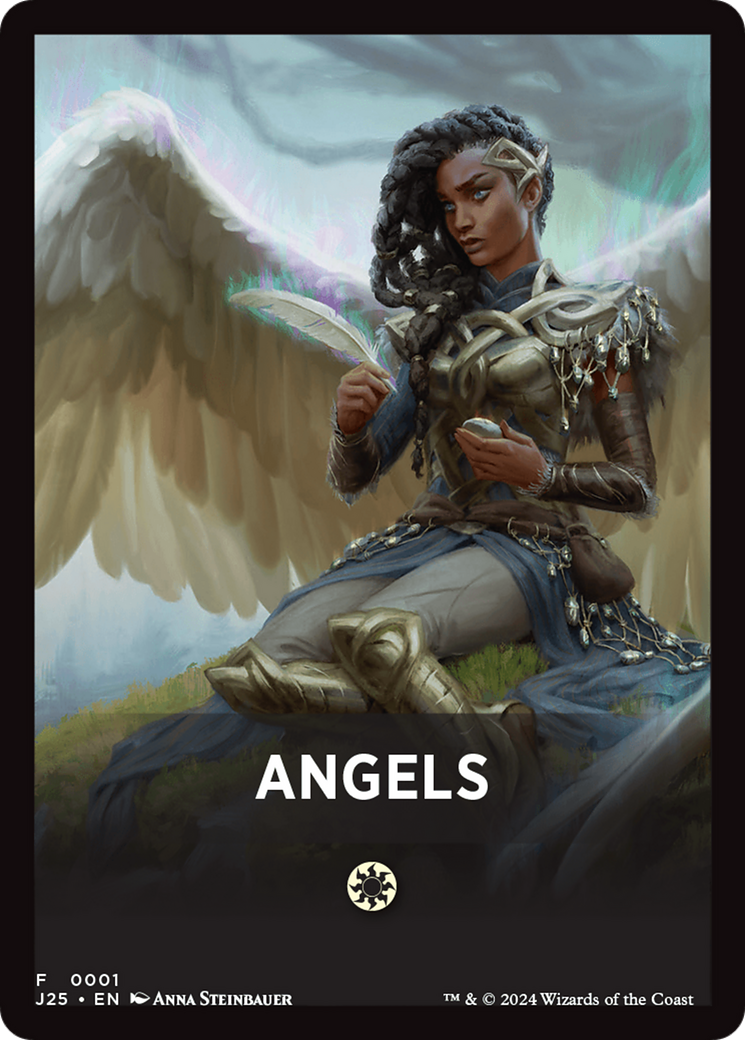 Angels Theme Card [Foundations Jumpstart Front Cards] - Destination Retro