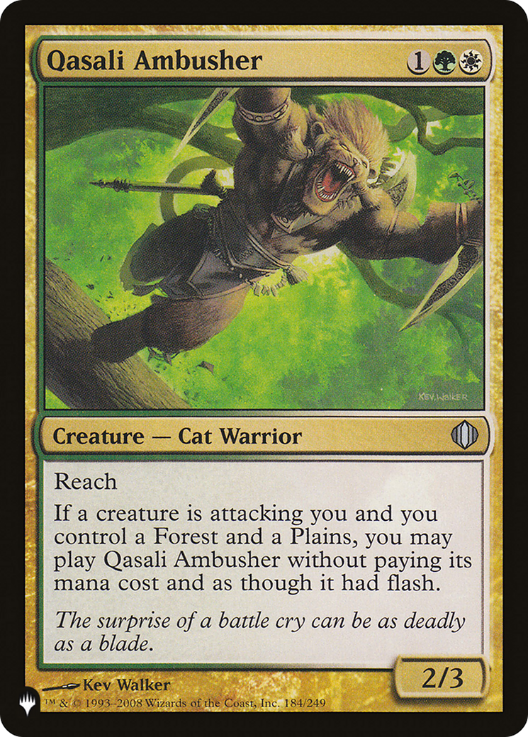 Qasali Ambusher [The List] - Destination Retro