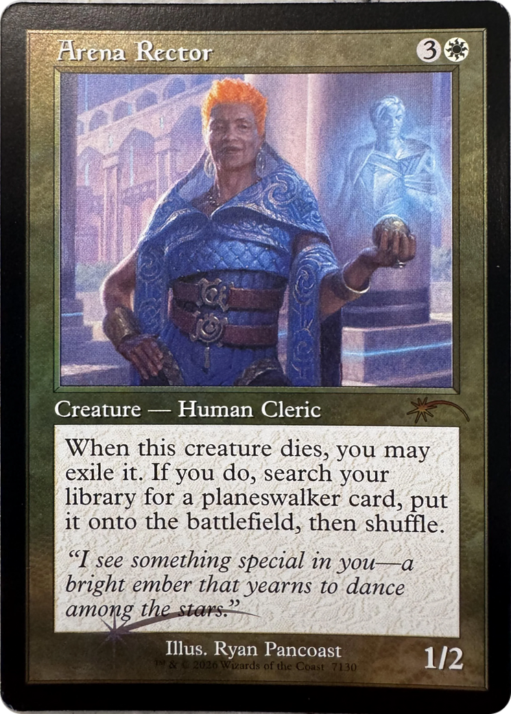 Arena Rector (Retro Frame) [Secret Lair Drop Series] - Destination Retro