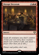 Disrupt Decorum [Commander Masters] - Destination Retro