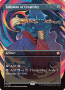 Talisman of Creativity (Borderless) [Secrets of Strixhaven Commander] - Destination Retro