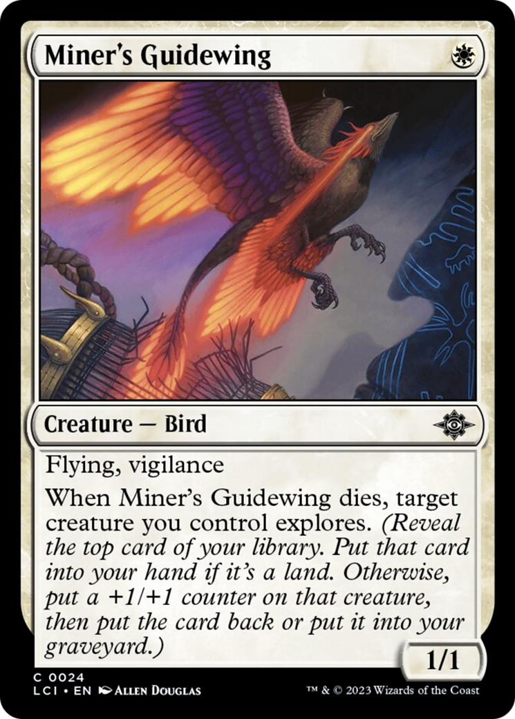 Miner's Guidewing [The Lost Caverns of Ixalan] - Destination Retro