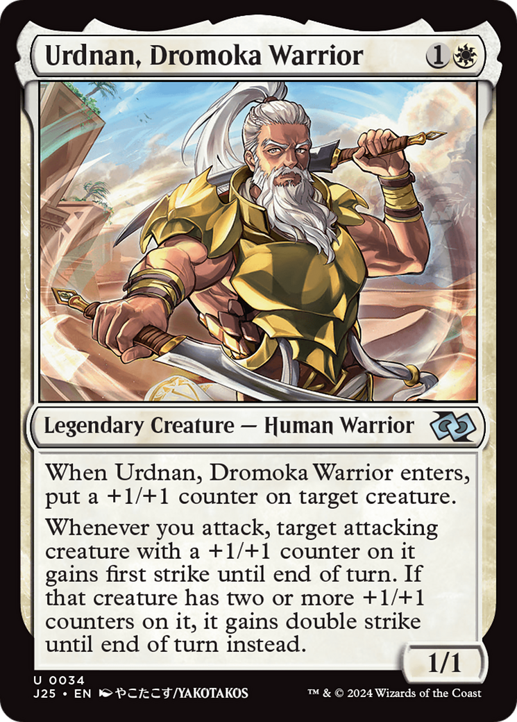 Urdnan, Dromoka Warrior (Anime) [Foundations Jumpstart] - Destination Retro