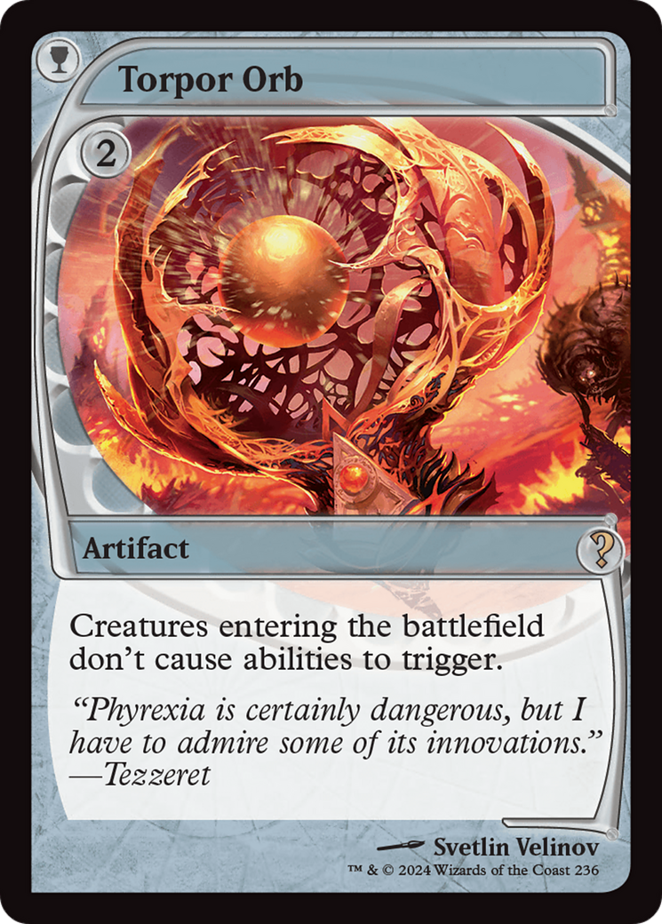 Torpor Orb (Future Sight) [Mystery Booster 2] - Destination Retro