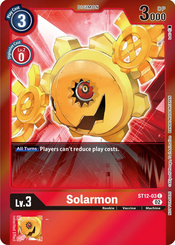 Solarmon [ST12-03] (Event Pack 4) [Starter Deck: Jesmon Promos] - Destination Retro