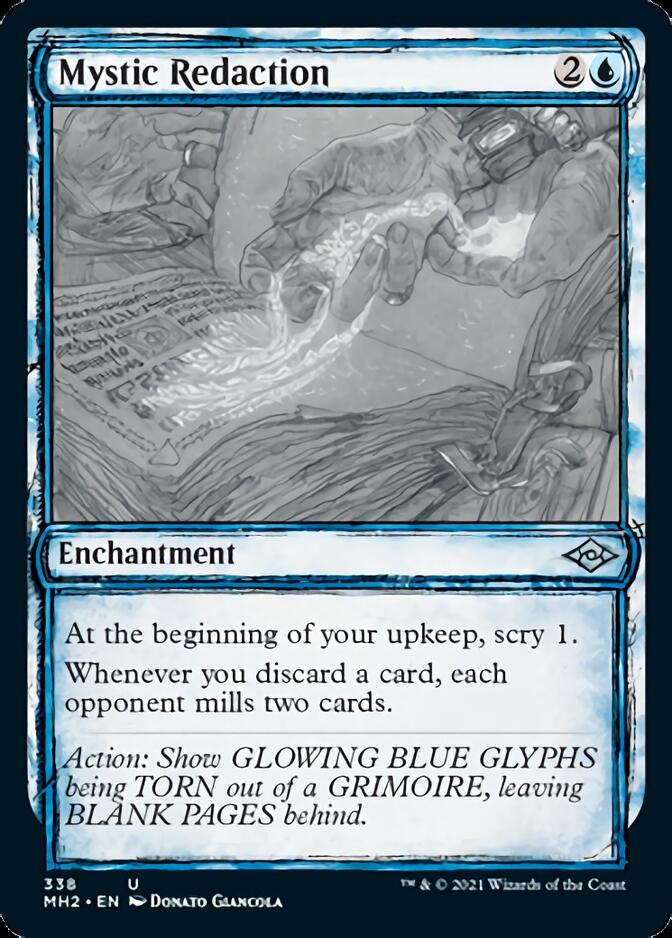 Mystic Redaction (Sketch) [Modern Horizons 2] - Destination Retro