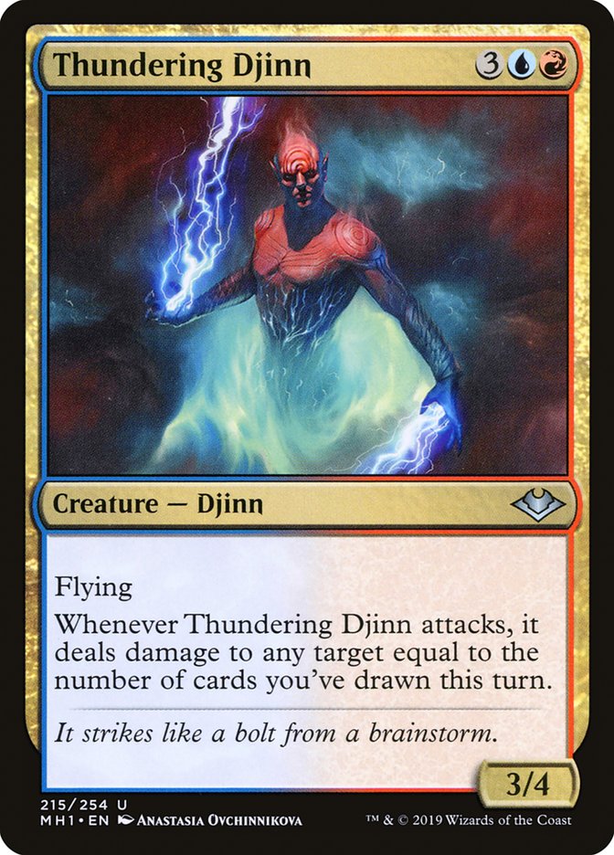 Thundering Djinn [Modern Horizons] - Destination Retro
