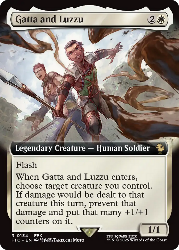 Gatta and Luzzu (Extended Art) [FINAL FANTASY Commander] - Destination Retro