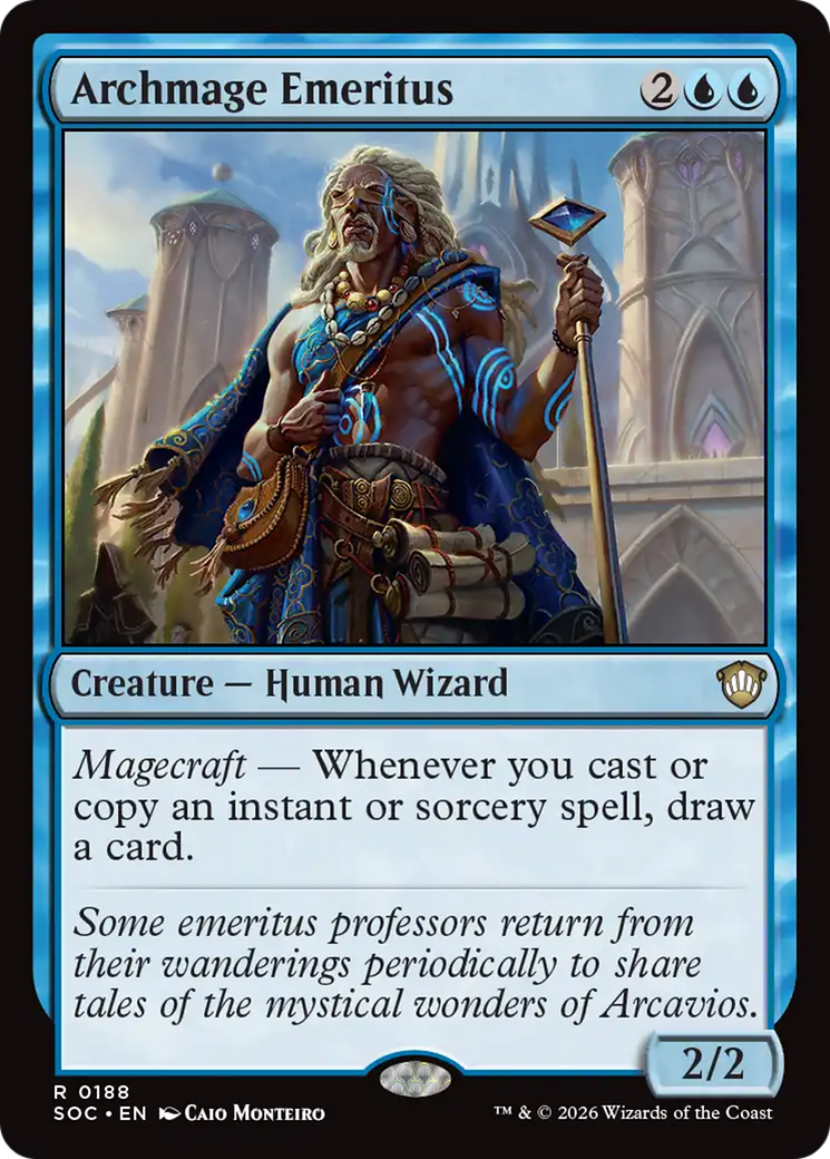 Archmage Emeritus [Secrets of Strixhaven Commander] - Destination Retro