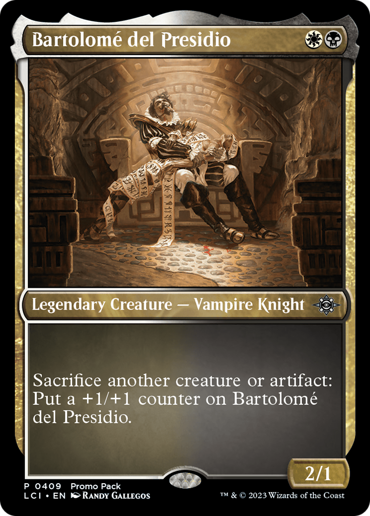 Bartolome del Presidio (Promo Pack) [The Lost Caverns of Ixalan Promos] - Destination Retro