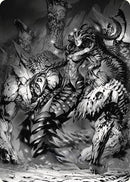Vraska, Betrayal's Sting Art Card [Phyrexia: All Will Be One Art Series] - Destination Retro