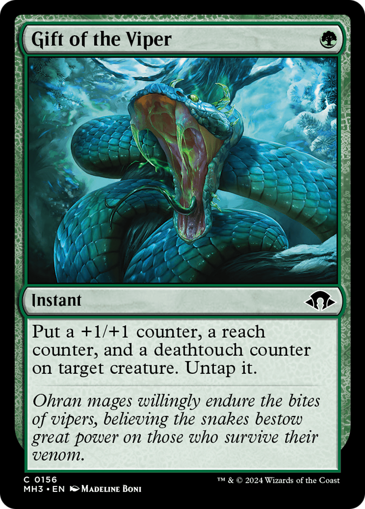 Gift of the Viper [Modern Horizons 3] - Destination Retro