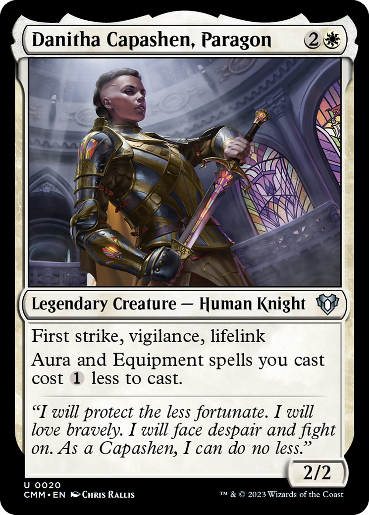 Danitha Capashen, Paragon [Commander Masters] - Destination Retro