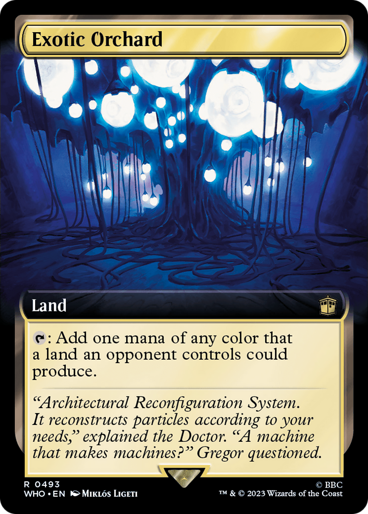 Exotic Orchard (Extended Art) [Doctor Who] - Destination Retro