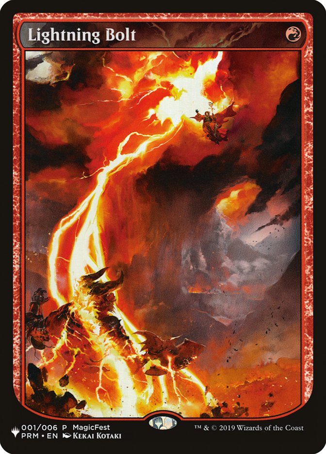 Lightning Bolt (001/006) [The List] - Destination Retro