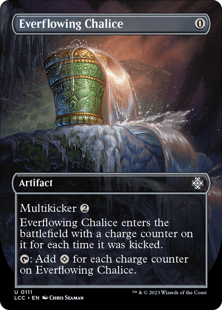 Everflowing Chalice (Borderless) [The Lost Caverns of Ixalan Commander] - Destination Retro