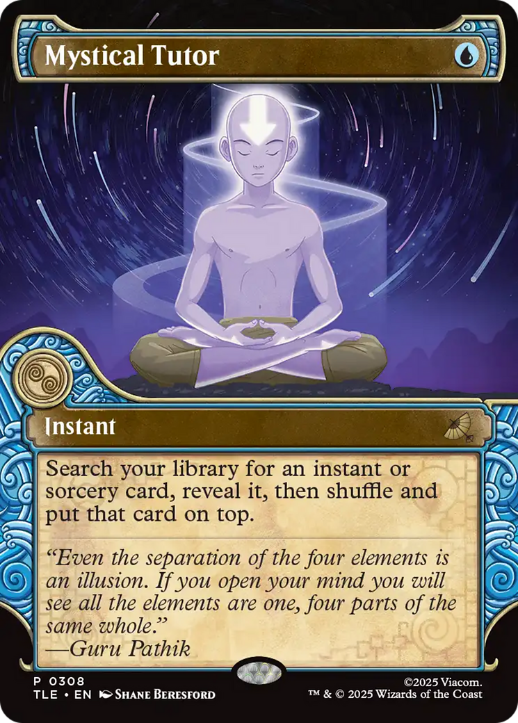 Mystical Tutor (Showcase) [Avatar: The Last Airbender: Eternal-Legal] - Destination Retro
