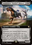 Interceptor, Shadow's Hound (Extended Art) [FINAL FANTASY Commander] - Destination Retro