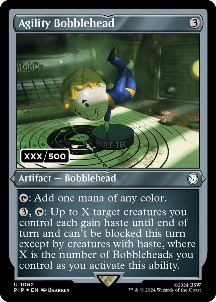 Agility Bobblehead (Serial Numbered) [Fallout] - Destination Retro