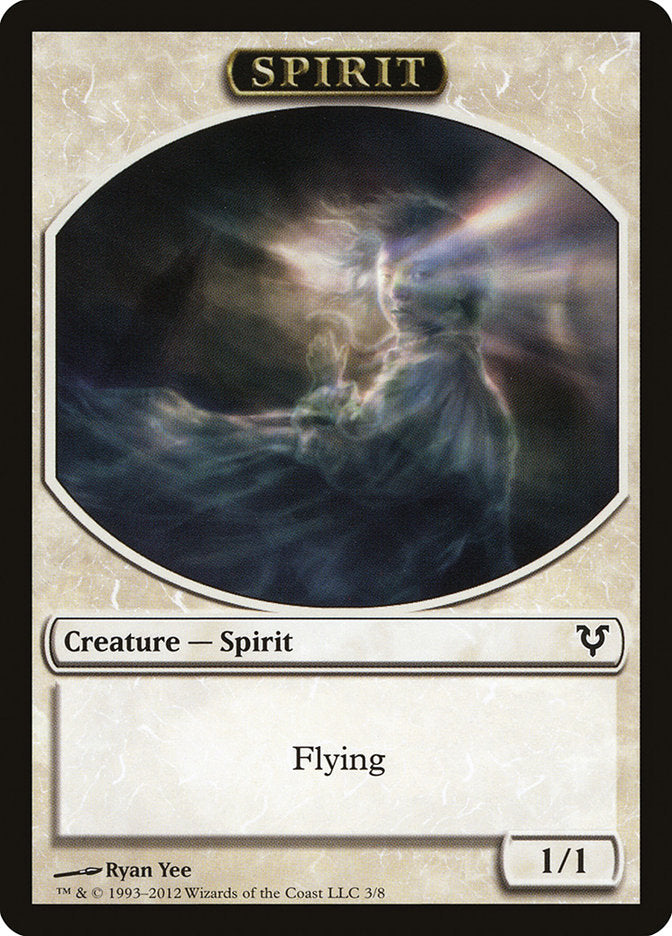 Spirit Token (3/8) [Avacyn Restored Tokens] - Destination Retro