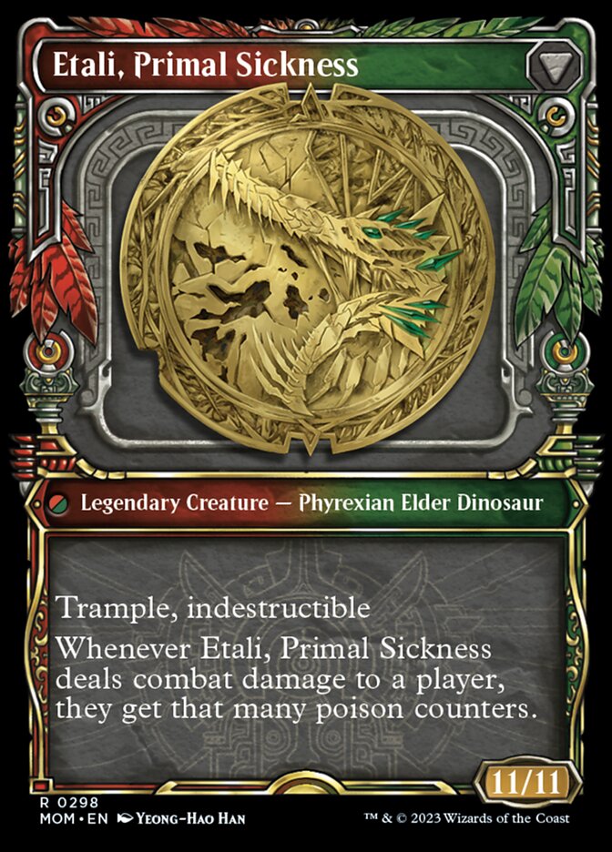Etali, Primal Conqueror // Etali, Primal Sickness (Showcase Planar Booster Fun) [March of the Machine] - Destination Retro
