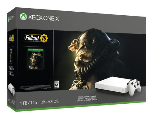 Console - Microsoft - Xbox One X 1TB Black Console with Fallout 76 - Destination Retro