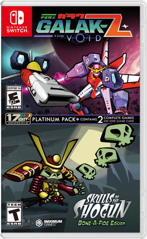 GALAK-Z The Void & Skulls of the Shogun Bone-A-Fide Edition Platinum Pack - Nintendo Switch - Destination Retro