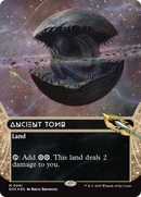 Ancient Tomb (0091) (Borderless) (Galaxy Foil) [Edge of Eternities: Stellar Sights] - Destination Retro