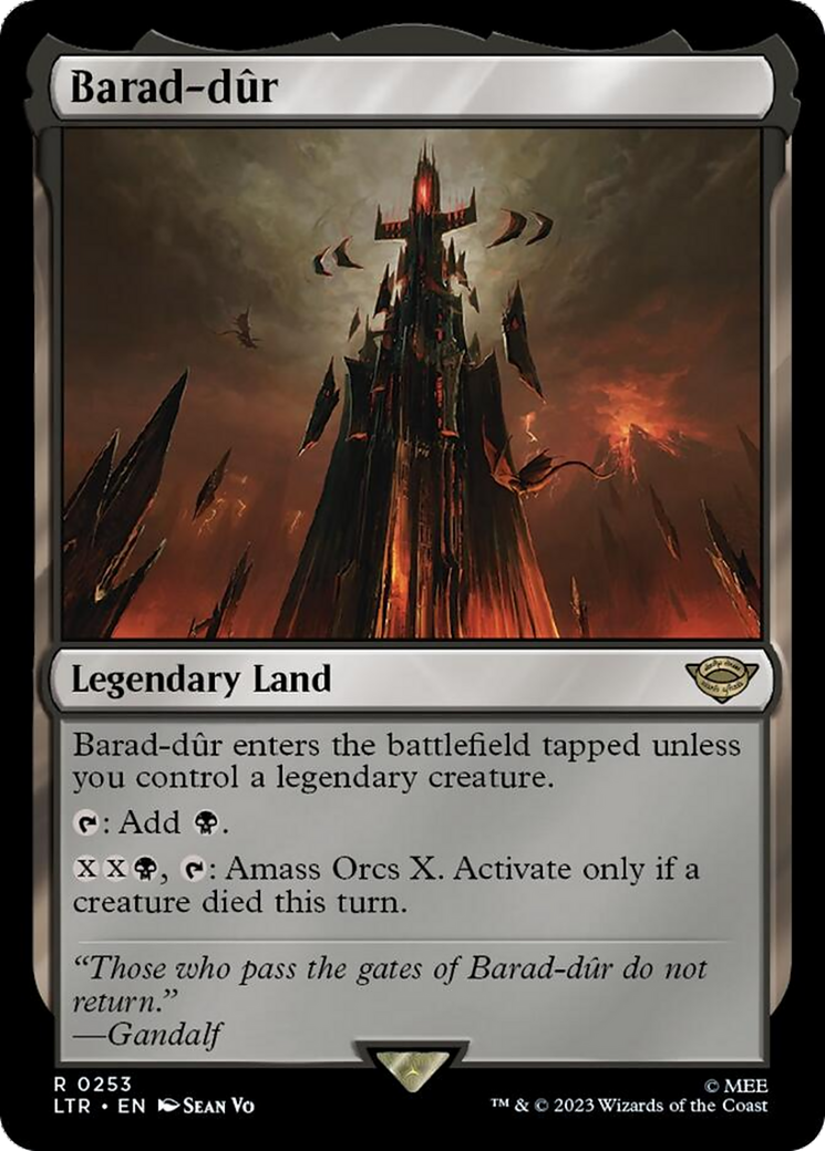 Barad-dur [The Lord of the Rings: Tales of Middle-Earth] - Destination Retro
