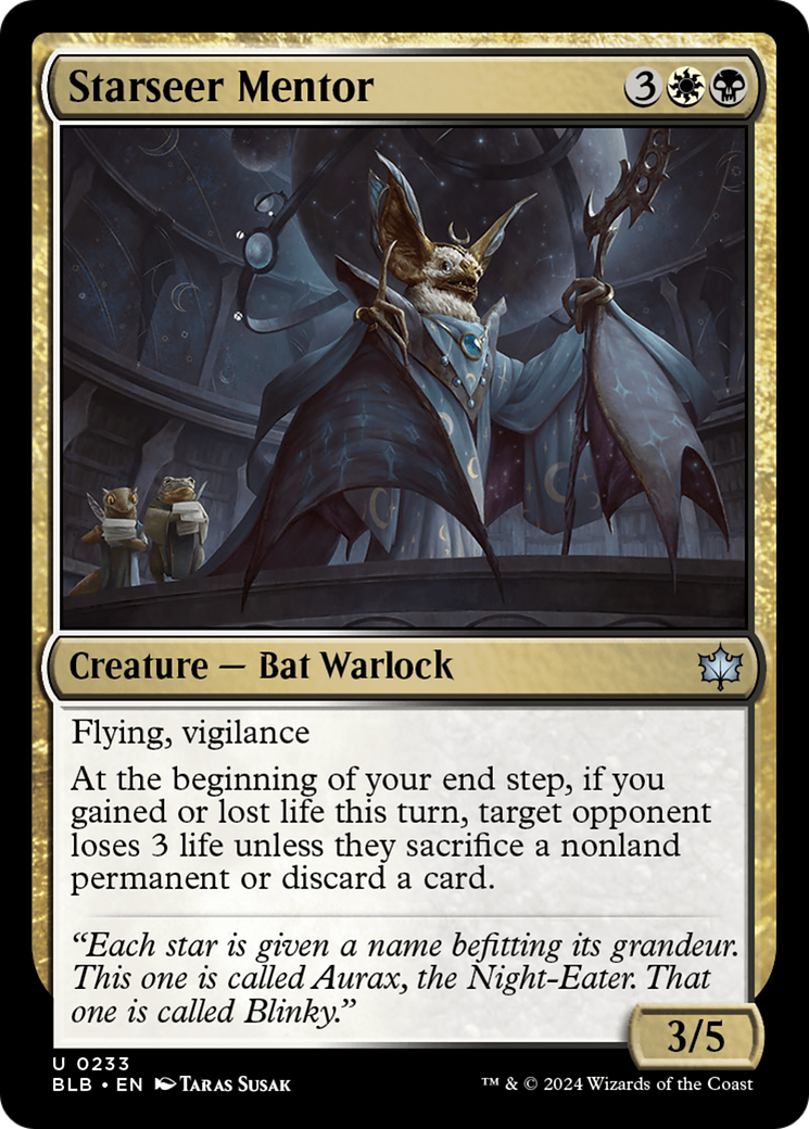 Starseer Mentor [Bloomburrow] - Destination Retro