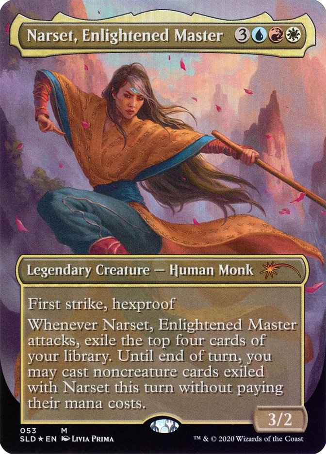 Narset, Enlightened Master [Secret Lair Drop Series] - Destination Retro
