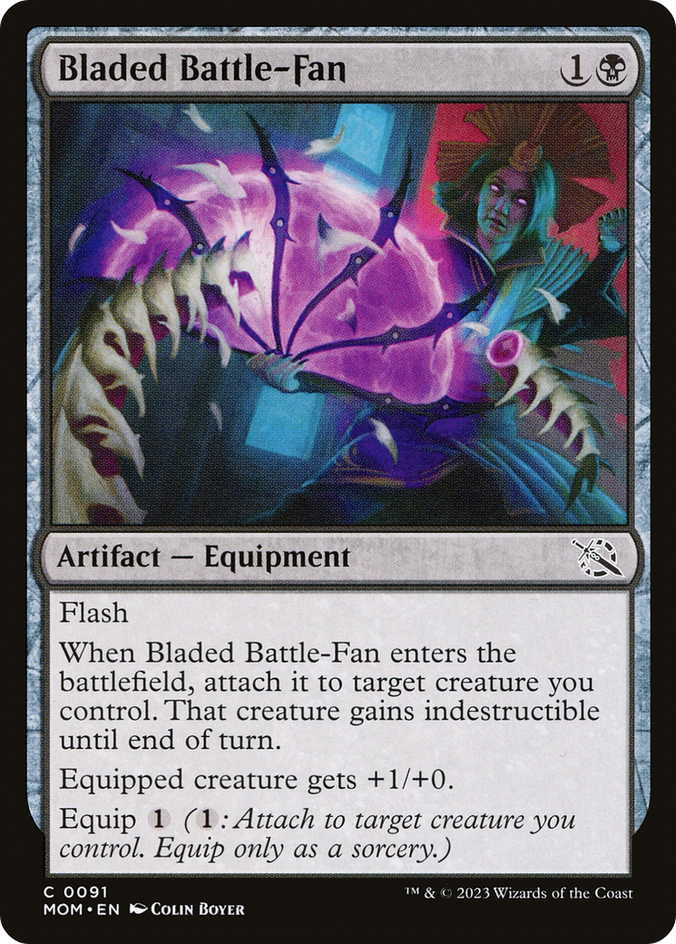 Bladed Battle-Fan [March of the Machine] - Destination Retro