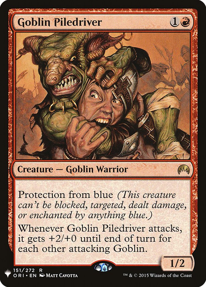 Goblin Piledriver [Mystery Booster] - Destination Retro