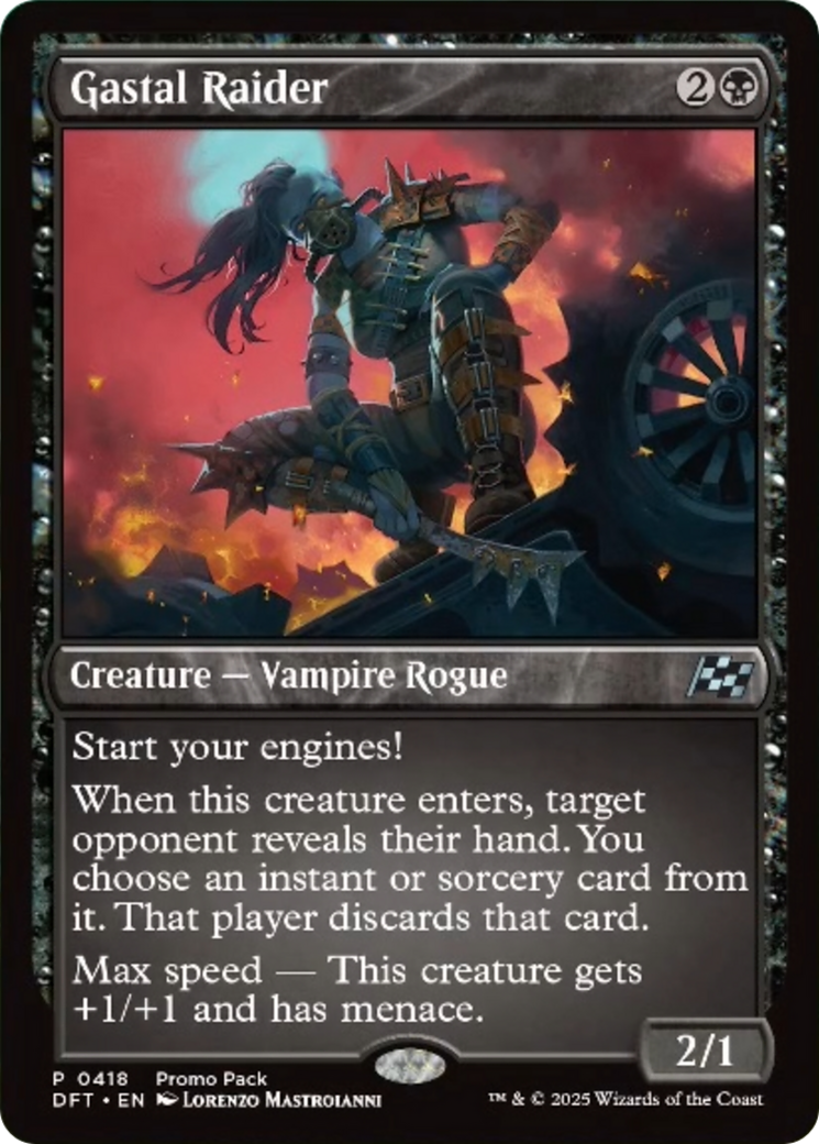 Gastal Raider (Promo Pack) [Aetherdrift Promos] - Destination Retro