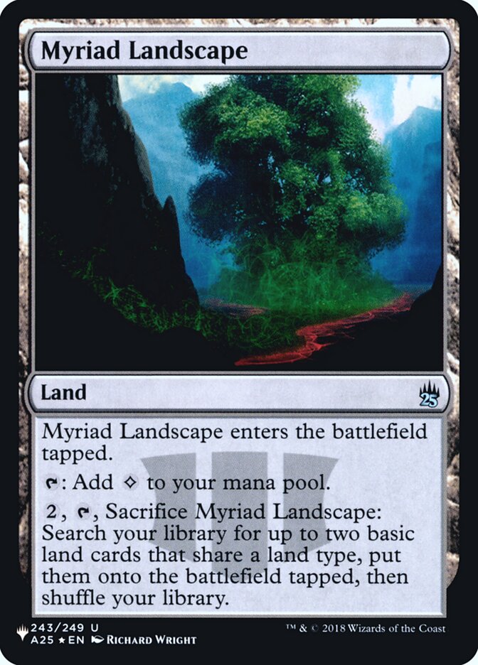 Myriad Landscape [Secret Lair: Heads I Win, Tails You Lose] - Destination Retro