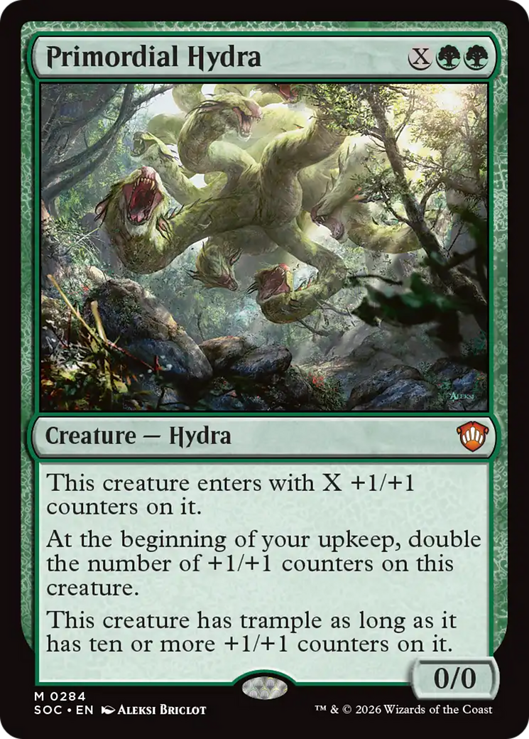 Primordial Hydra [Secrets of Strixhaven Commander] - Destination Retro