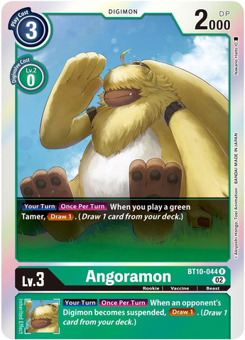 Angoramon [BT10-044] [Xros Encounter] - Destination Retro