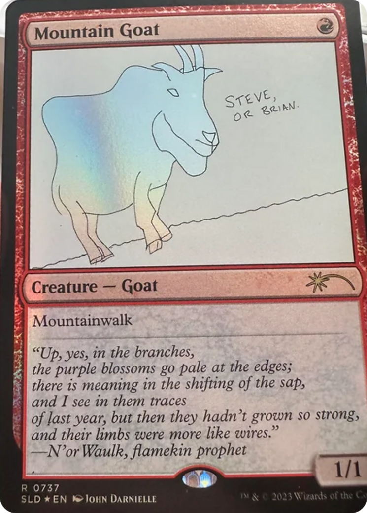 Mountain Goat [Secret Lair Drop Series] - Destination Retro