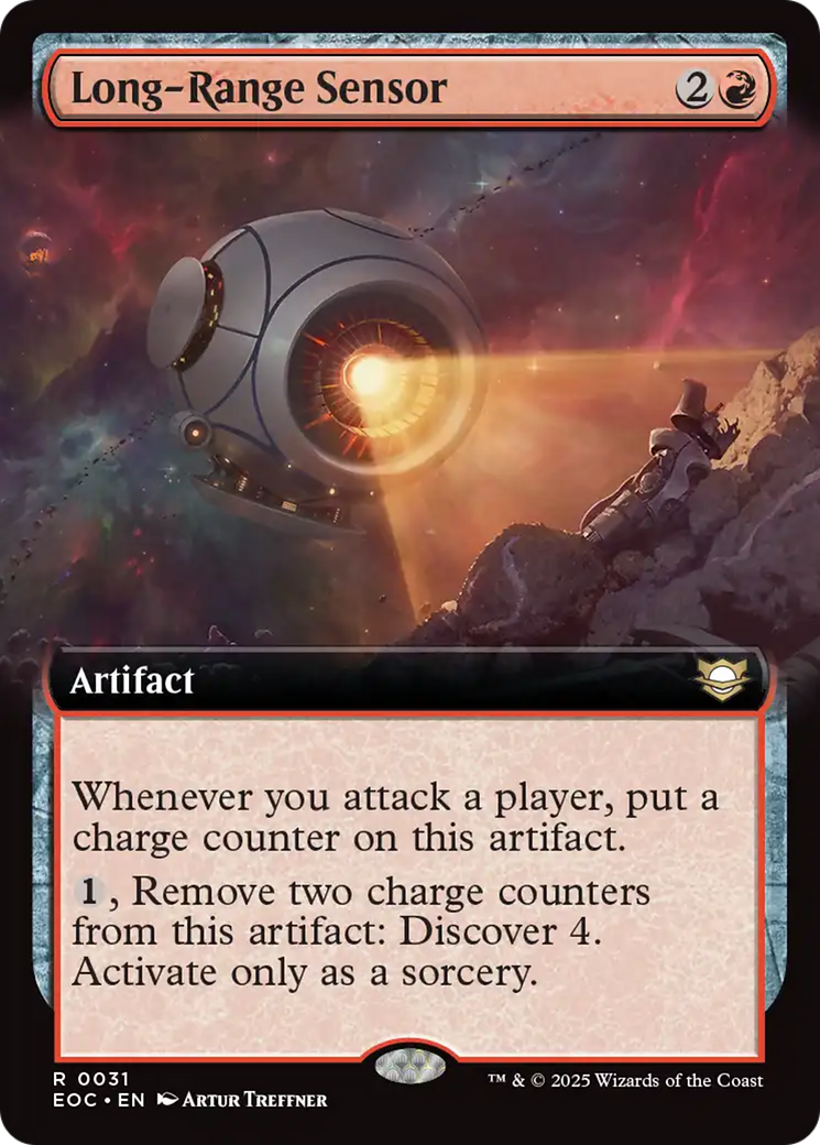 Long-Range Sensor (Extended Art) [Edge of Eternities Commander] - Destination Retro