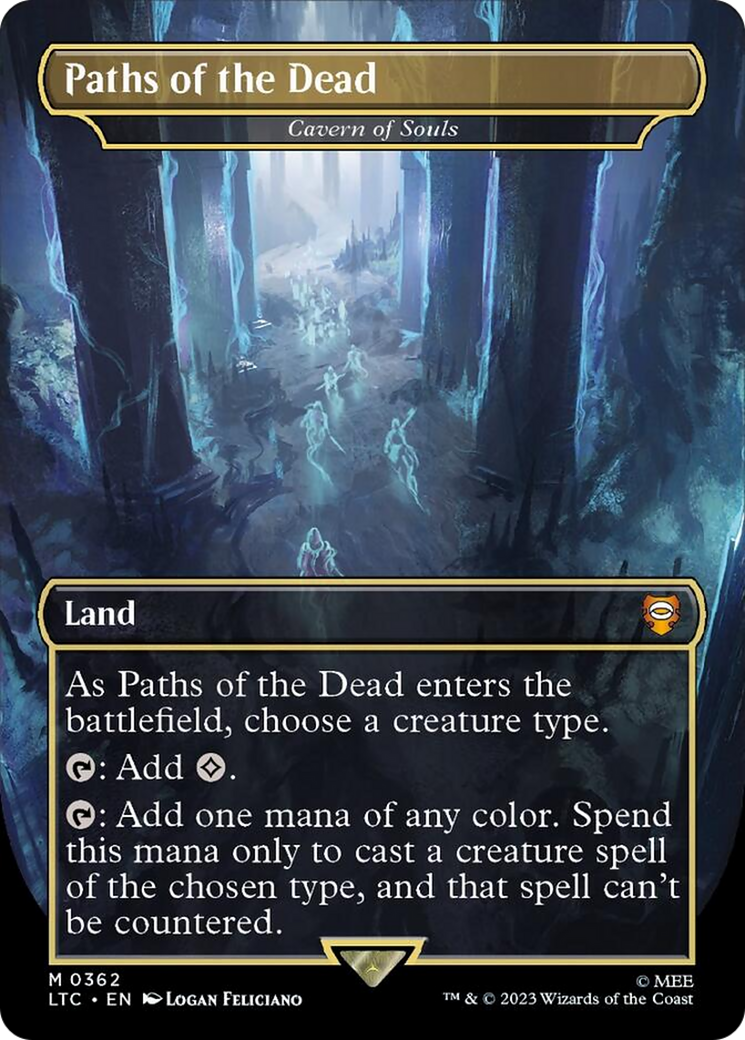 Paths of the Dead - Cavern of Souls [The Lord of the Rings: Tales of Middle-Earth Commander] - Destination Retro