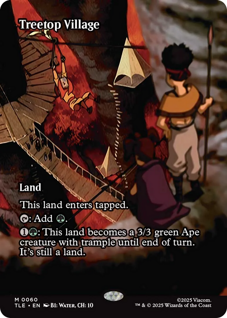Treetop Village (Borderless) [Avatar: The Last Airbender: Eternal-Legal] - Destination Retro