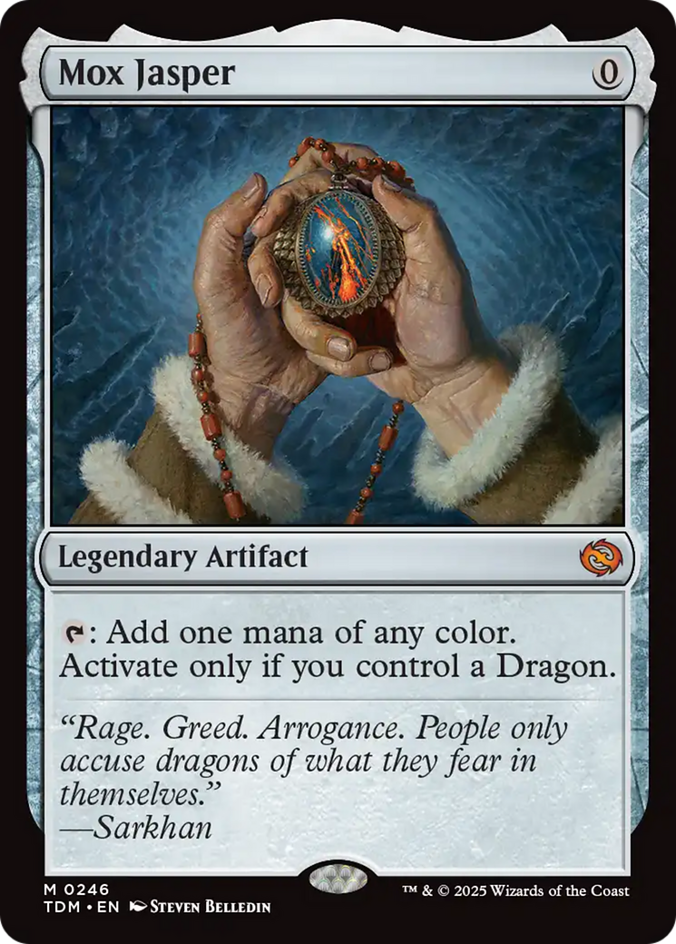 Mox Jasper [Tarkir: Dragonstorm] - Destination Retro