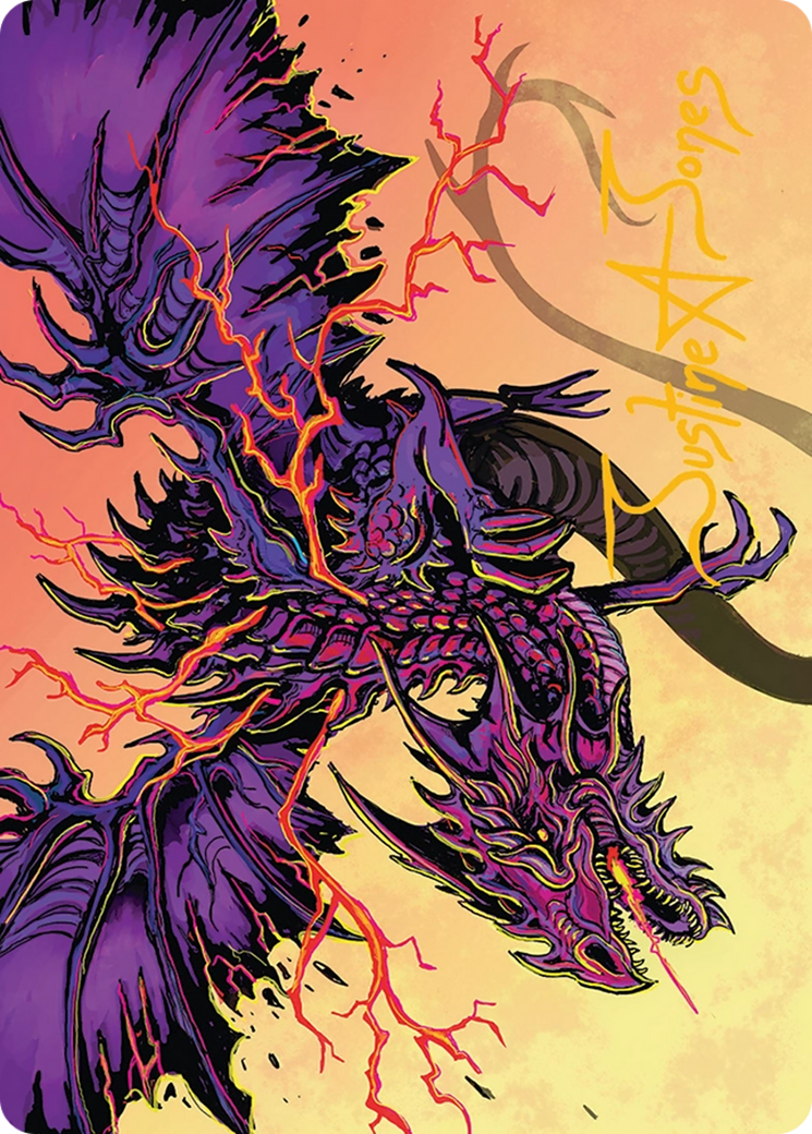 Stormshriek Feral Art Card (35/54) [Tarkir: Dragonstorm Art Series] - Destination Retro