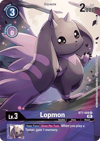 Lopmon [BT7-068] (Alternate Art) [Next Adventure] - Destination Retro
