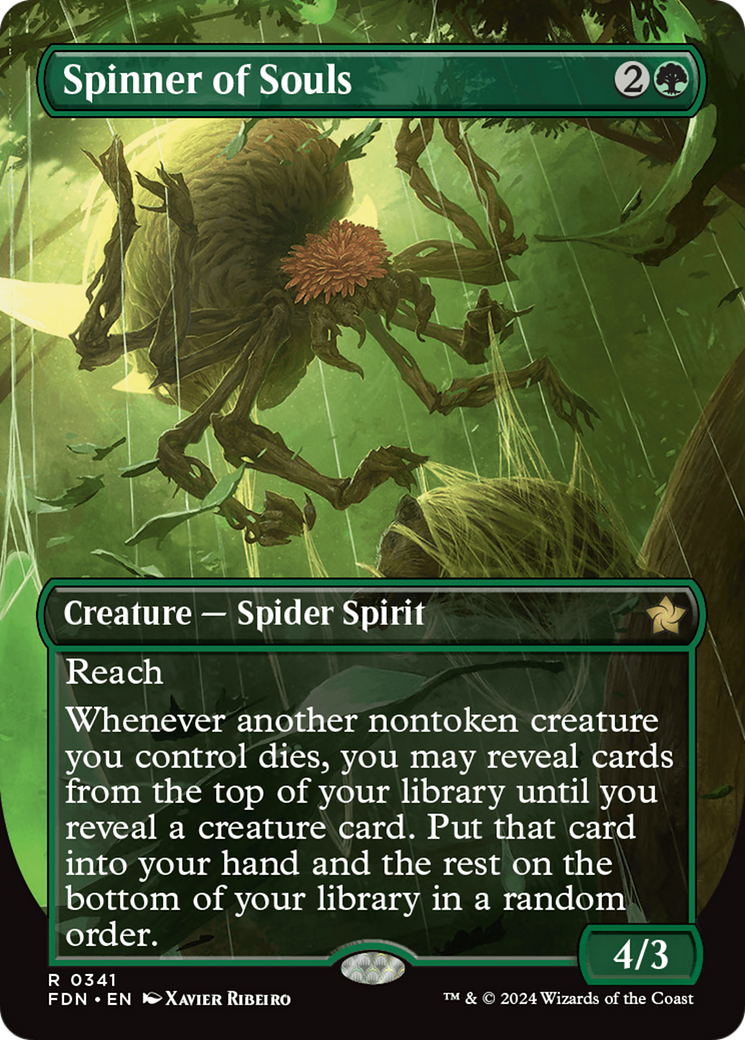 Spinner of Souls (Borderless) [Foundations] - Destination Retro
