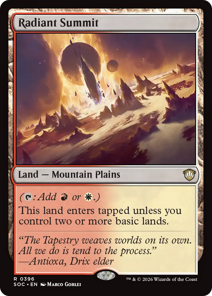 Radiant Summit [Secrets of Strixhaven Commander] - Destination Retro