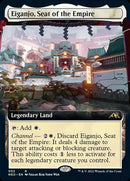 Eiganjo, Seat of the Empire (Extended Art) [Kamigawa: Neon Dynasty] - Destination Retro