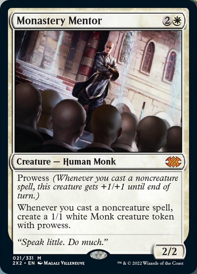 Monastery Mentor [Double Masters 2022] - Destination Retro
