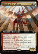 Hardened Academic (Extended Art) [Secrets of Strixhaven] - Destination Retro